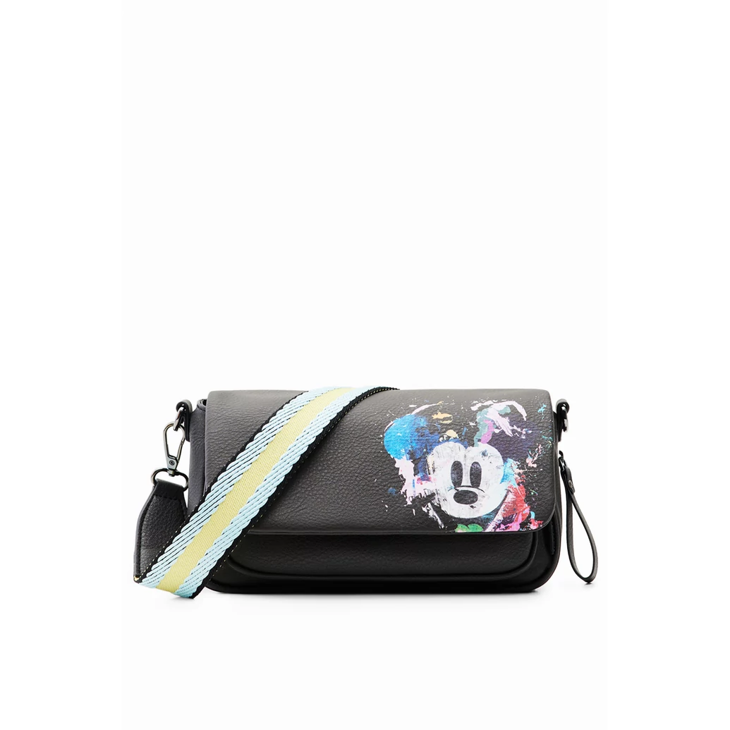 Desigual 2023 fekete Mickey egeres oldaltáska
