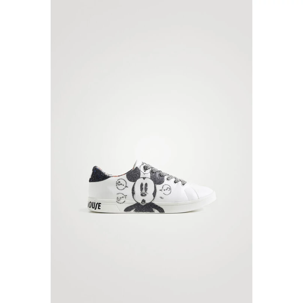 Desigual csillámos mickey street cipő