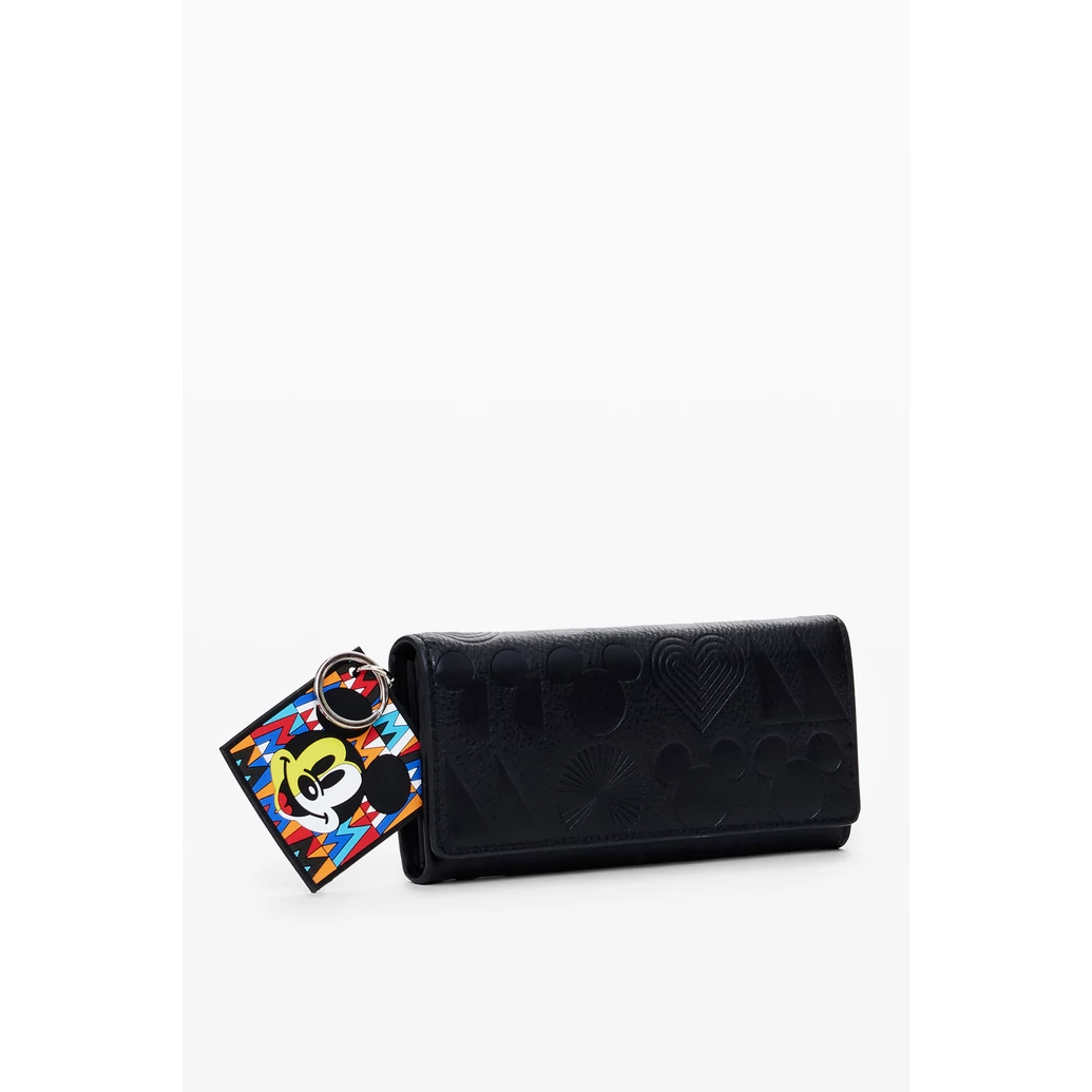 Desigual 2025 fekete mickey egeres pénztárca
