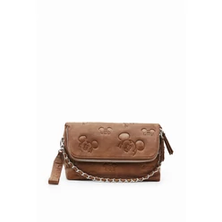 Desigual 2023 barna mickey egeres oldaltáska