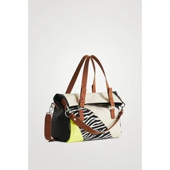 Desigual 2022 zebra mintás kézitáska