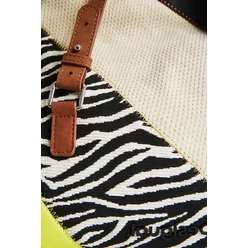 Desigual 2022 zebra mintás kézitáska