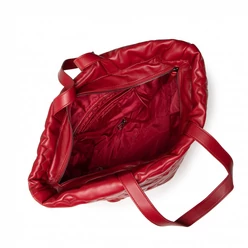 Desigual 2021 nyomott mintás piros shopping bag