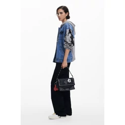 Desigual 2025 fekete mickey egeres oldaltáska