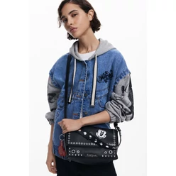 Desigual 2025 fekete mickey egeres oldaltáska