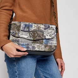 Desigual 2020 patchwok oldaltáska