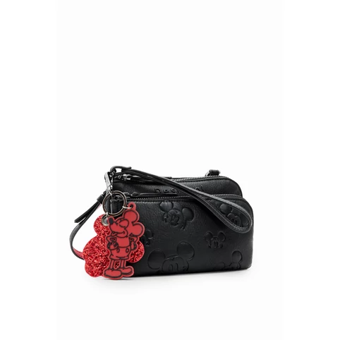 Desigual 2023 fekete mickey egeres oldaltáska