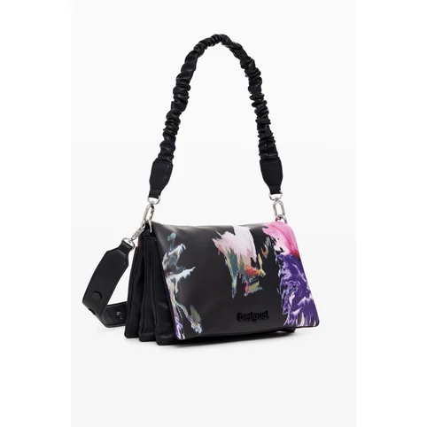Desigual 2024 fekete crossbody színes mintával